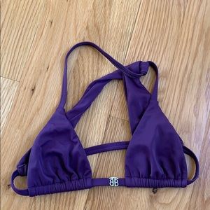 Teeny B twisted triangle bikini top